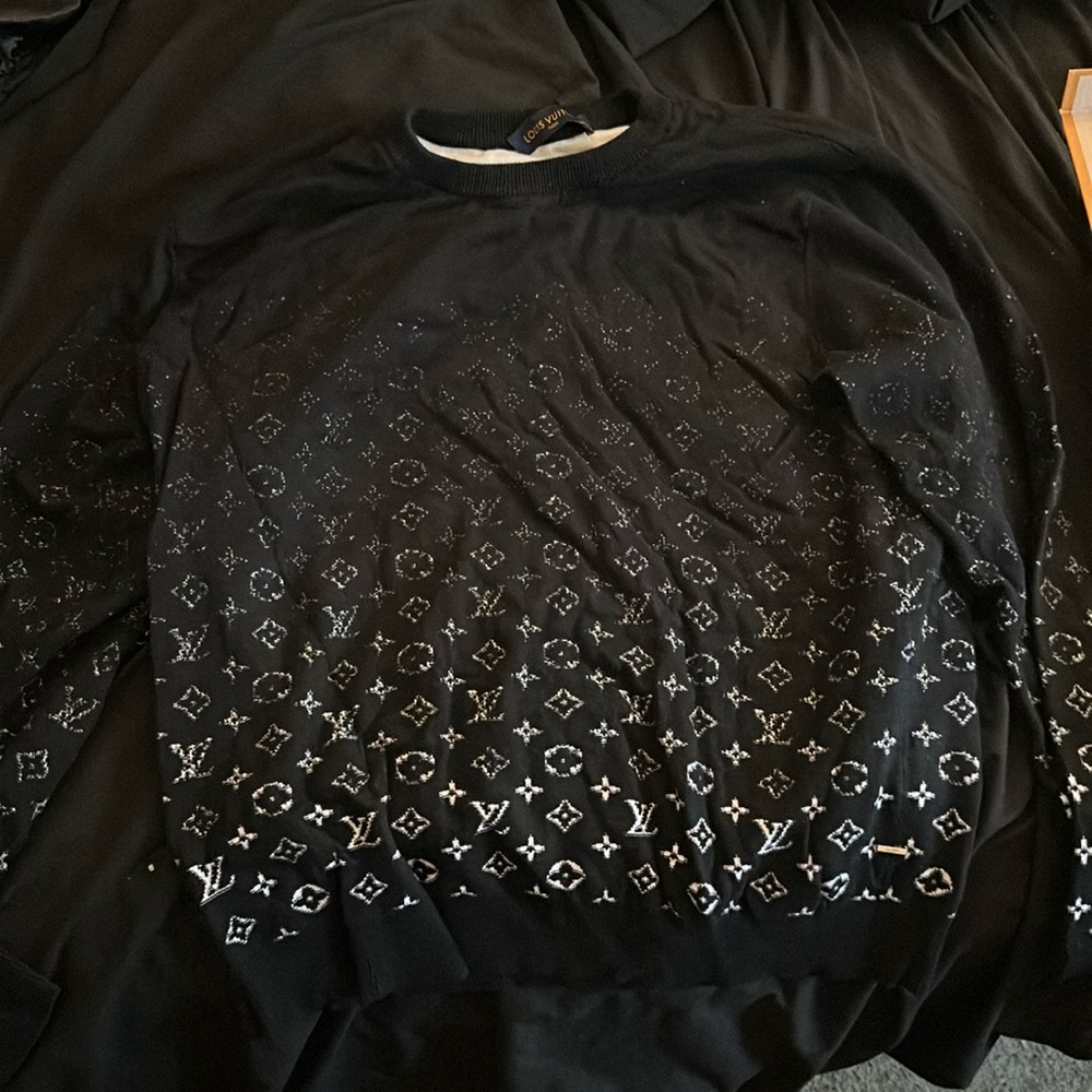 Louis Vuitton Monogram Degrade Crewneck/ Size 2xl